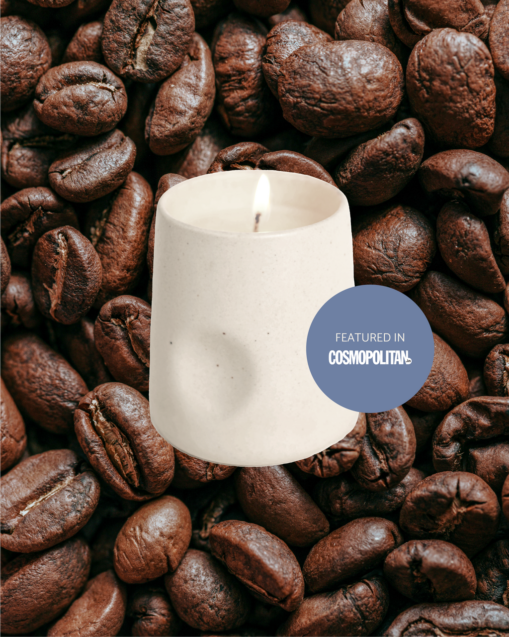 Dark Roast: Coffee & Oud Scented Candle – Arkai