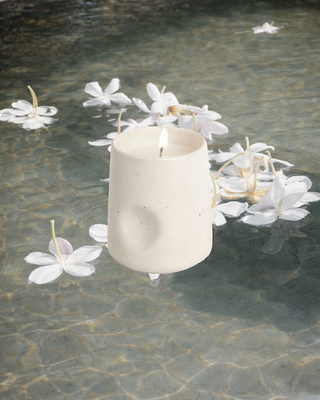 Summer Morning: Jasmine, White Flowers, and Lime Scented Candle
